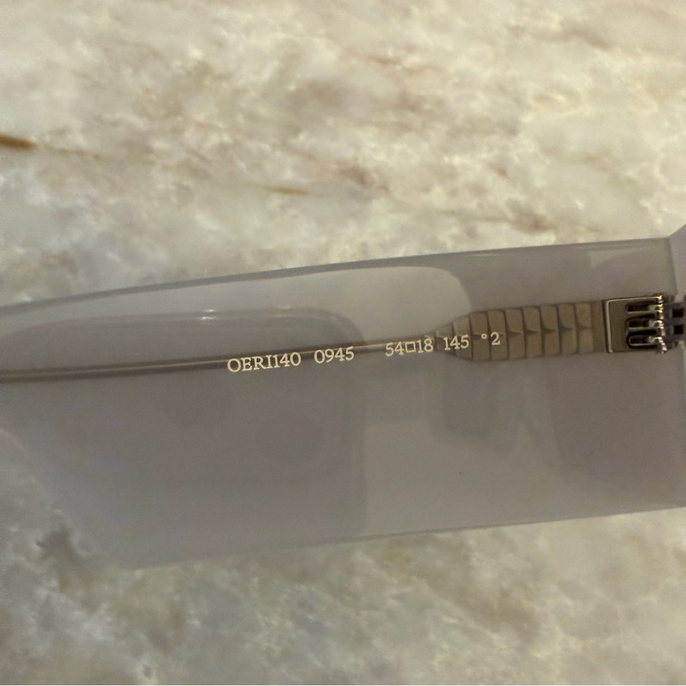 Off-White Troy Arrow Grey Blue Rectangular Sungla… - image 4